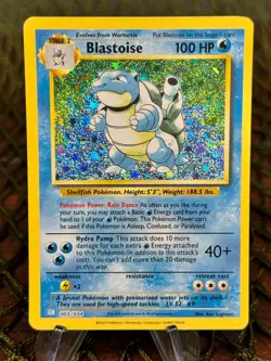 *** BLASTOISE *** ~ Pokemon TCG: CLB TRADING CARD GAME CLASSIC - Image 1