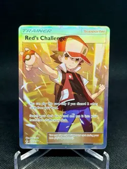 Pokemon TCG Red's Challenge 213/214 Unbroken Bonds Full Art Near Mint Free Ship - Image 1