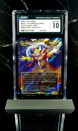 Kefka, Court Mage Surge Foil #0543 - Final Fantasy - Graded CGC 10 🔥 - Image 1