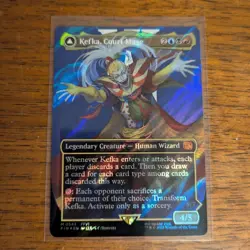 Kefka, Court Mage (0543) (Borderless) (Surge Foil) - Image 1