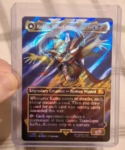 Kefka, Court Mage (0543) (Borderless) (Surge Foil) Final Fantasy Foil - Image 1