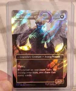 Kefka, Court Mage (0543) (Borderless) (Surge Foil) Final Fantasy Foil - Image 2