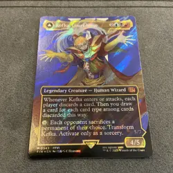 Kefka, Court Mage #0543 (Borderless) (Surge Foil) Final Fantasy Foil - Image 2
