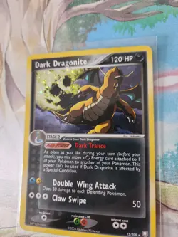 Dark Dragonite 15/109 Holo Team Rocket Returns EX LP - Image 2