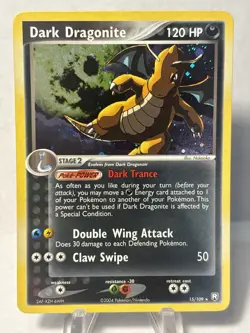 Pokemon Dark Dragonite 15/109, Team Rocket Returns Set, Holo Rare **Near Mint** - Image 1