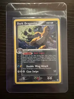 Pokemon TCG 2004 Team Rocket Returns Dark Dragonite Rare SWIRL💫 Holo 15/109 NM - Image 1