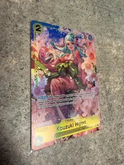 ONE PIECE - KOUZUKI HIYORI - ENGLISH ALT ART OP06-106 - THE BEST PRB-01 - Image 2