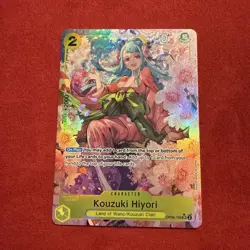 ONE PIECE - KOUZUKI HIYORI - ALT ART OP06-106 - THE BEST PRB-01 NM - Image 1
