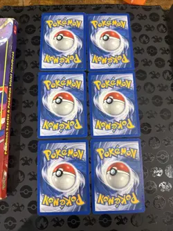Pokemon Neo Era 1st Edition TCG Lot 6 Cards LP - Image 2