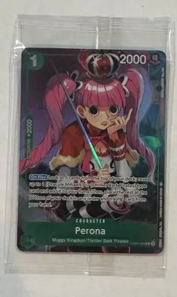 Perona R (Sealed) One Piece Promo Cards OP09-034 sealed - Image 1