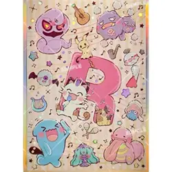 60pcs*3 Trading Card Pokemon Cute OPCG Card Sleeves 66X91mm Standard Size - Image 4