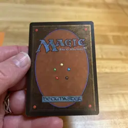 Magic the Gathering Goblin Wizard Card, EX/NM Condition, the Dark Series - Image 2