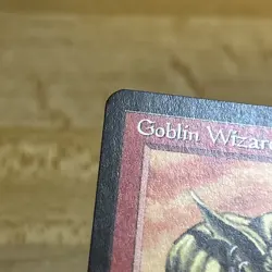 Magic the Gathering Goblin Wizard Card, EX/NM Condition, the Dark Series - Image 3