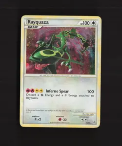 Rayquaza 20/95 Call of Legends Holo Rare Pokemon Card DMG - Image 1