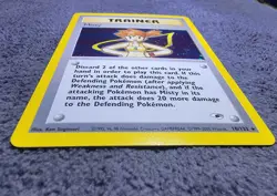 NM/LP Misty Holo Trainer 18/132 - Gym Heroes - WOTC Vintage Pokemon Card - Image 5