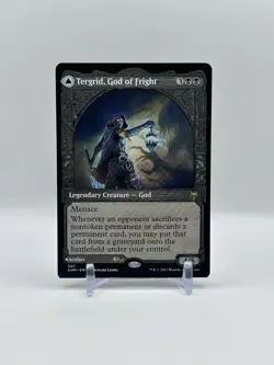 MTG Tergrid, God of Fright / Tergrid’s Lantern [Kaldheim] Showcase #30 MT - Image 1