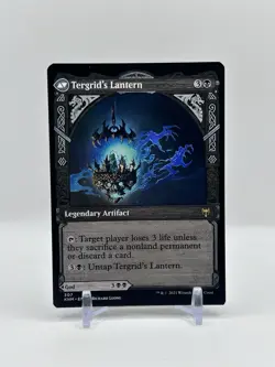MTG Tergrid, God of Fright / Tergrid’s Lantern [Kaldheim] Showcase #30 MT - Image 2
