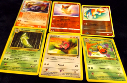 POKEMAN CARD LOT OF SIX FOIL - Image 1