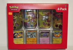 Pokemon 4 Mini Tins + 4 Promo Cards Bundle - 151 Sams Club Exclusive - Image 1