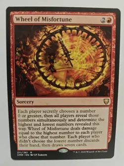 MTG English Wheel of Misfortune NM Normal Commander Legends - Image 1