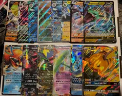 Lot of 19 Pokemon Jumbo Cards - Includes Charizard GX, Mewtwo, Deoxys, Zoroark - Image 2