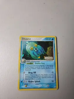 Omastar 23/92 EX Legend Maker Pokemon Card Reverse Holo Foil Rare HP - Image 1