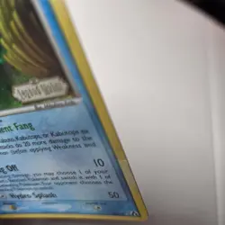 Omastar 23/92 EX Legend Maker Pokemon Card Reverse Holo Foil Rare HP - Image 3