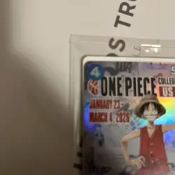One Piece Monkey D. Luffy US College Basketball Card Rutgers In Hand Ships now - Image 4