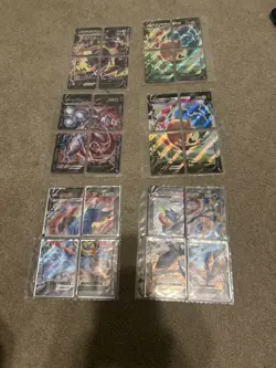 Pokemon 4 Cards Make 1 Big Picture All Cards In Bear Mint Condition - Image 1