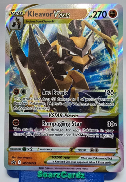 Kleavor VSTAR SWSH249 SWSH: Sword & Shield Promo Cards Holo - Image 1