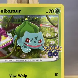 Bulbasaur SWSH231 SWSH: Sword & Shield Promo Cards Holo-LP-with SWIRL💫 - Image 3