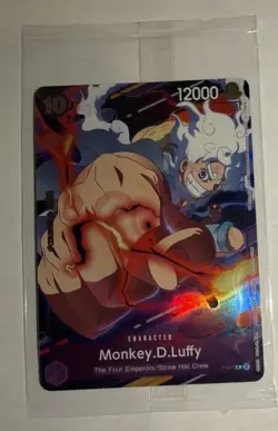 Monkey.D.Luffy (CS 2024 Participation) P-041 One Piece Promotion Cards Foil - Image 1