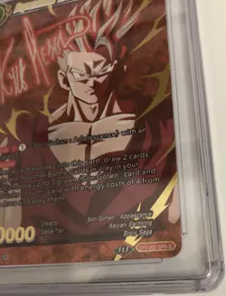 Dependable Brother Son Gohan SPR Dragon Ball Super Card BT7-006 CGC 10 Pristine - Image 5