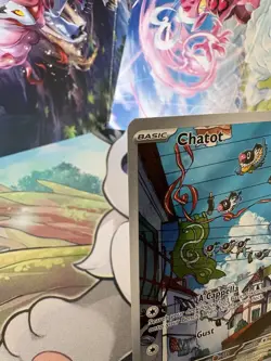 Pokemon TCG Chatot Card 181/162 SV05: Temporal Forces NM Illustration Rare - Image 5