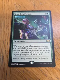 MTG 1x Guardian Project # 130 Ravnica Allegiance Magic the Gathering Card x1 NM - Image 1
