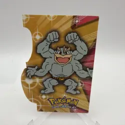 2000 TOPPS POKEMON DIE CUT CARD #68 EV012 OF 12 "MACHAMP" - Image 1