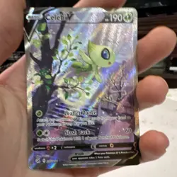 Pokemon Celebi V 245/264 Swsh08 Fusion Strike Ultra Rare Full Art Holo Card - Image 1