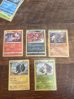 Pokemon TCG 5 Card Lot! Various Rares And Holos Exclusive XY & SM Era - Image 1