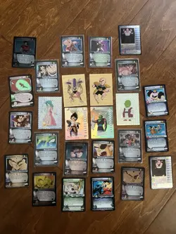 Dragon Ball Z 1999 - 2000 Vintage Lot - 26 Cards Foils, Gold Foils Only - LP/NM - Image 1