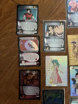 Dragon Ball Z 1999 - 2000 Vintage Lot - 26 Cards Foils, Gold Foils Only - LP/NM - Image 3