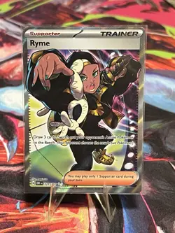 Pokemon TCG Ryme Trainer Obsidian Flames Holo Ultra Rare Card 221/197 - Image 1