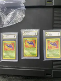Pokemon Card - 1st Edition Zubat 57/62 - Fossil Set WOTC - Pokemon TCG. CGA 8 - Image 1