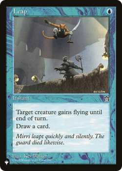 MTG magic 1x Leap (M/NM) The List Reprints Cards - Image 1