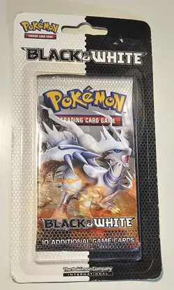 Pokemon Black and White Card Game Booster Pack -sealed, blister- 2011 New - Image 1