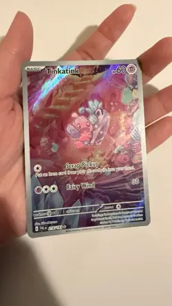 Pokemon TCG Tinkatink Scarlet & Violet Paldea Evolved Holo Card 216/193 - Image 3