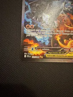 Mega Charizard x Ex #125 Pokemon Phantasmal Flames. NM/M Never Played with Card - Image 3