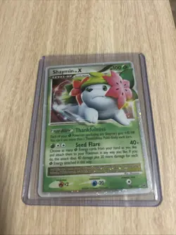 2009 Pokemon Platinum #126 Shaymin LV. X Holo Foil Rare Vintage Card - NM - Image 1