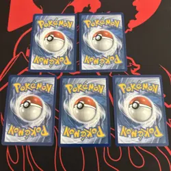 Pokemon 5 Card Lot - Full Art Trainer Ultra Rares NM #2 - Image 5