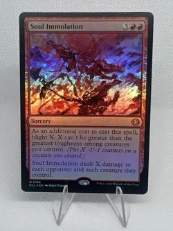 MTG Lorwyn Eclipsed M Soul Immolation #0156 Foil - Image 1