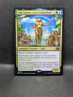 Sab-Sunen, Luxa Embodied - 221 - M - Magic the Gathering: Aetherdrift - Regular - Image 1